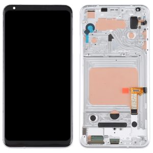 LG V30 LCD screen and digitizer assembly silver