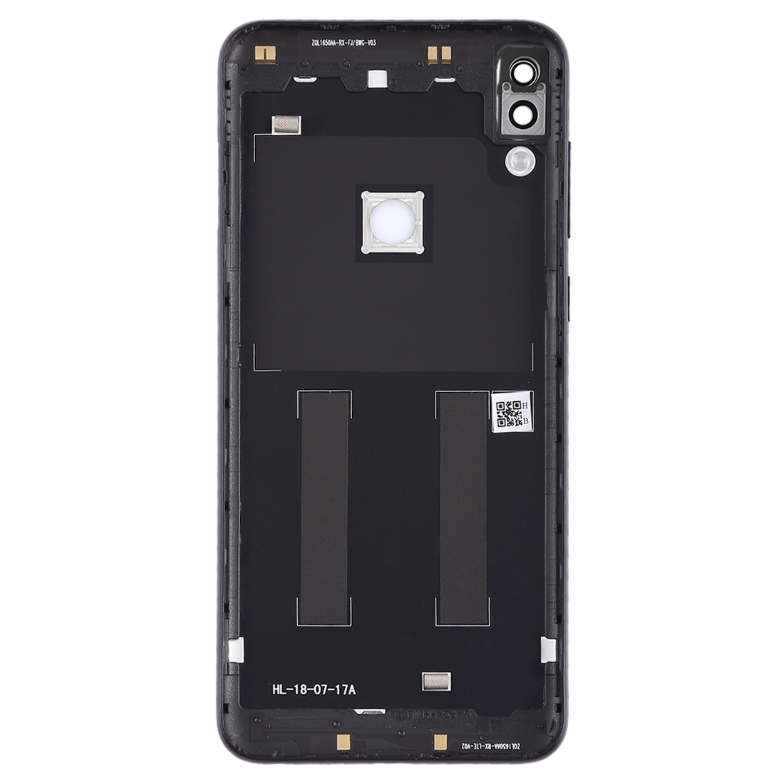 Asus Zenfone Max Pro M1 Black Back Cover Replacement - Image 2