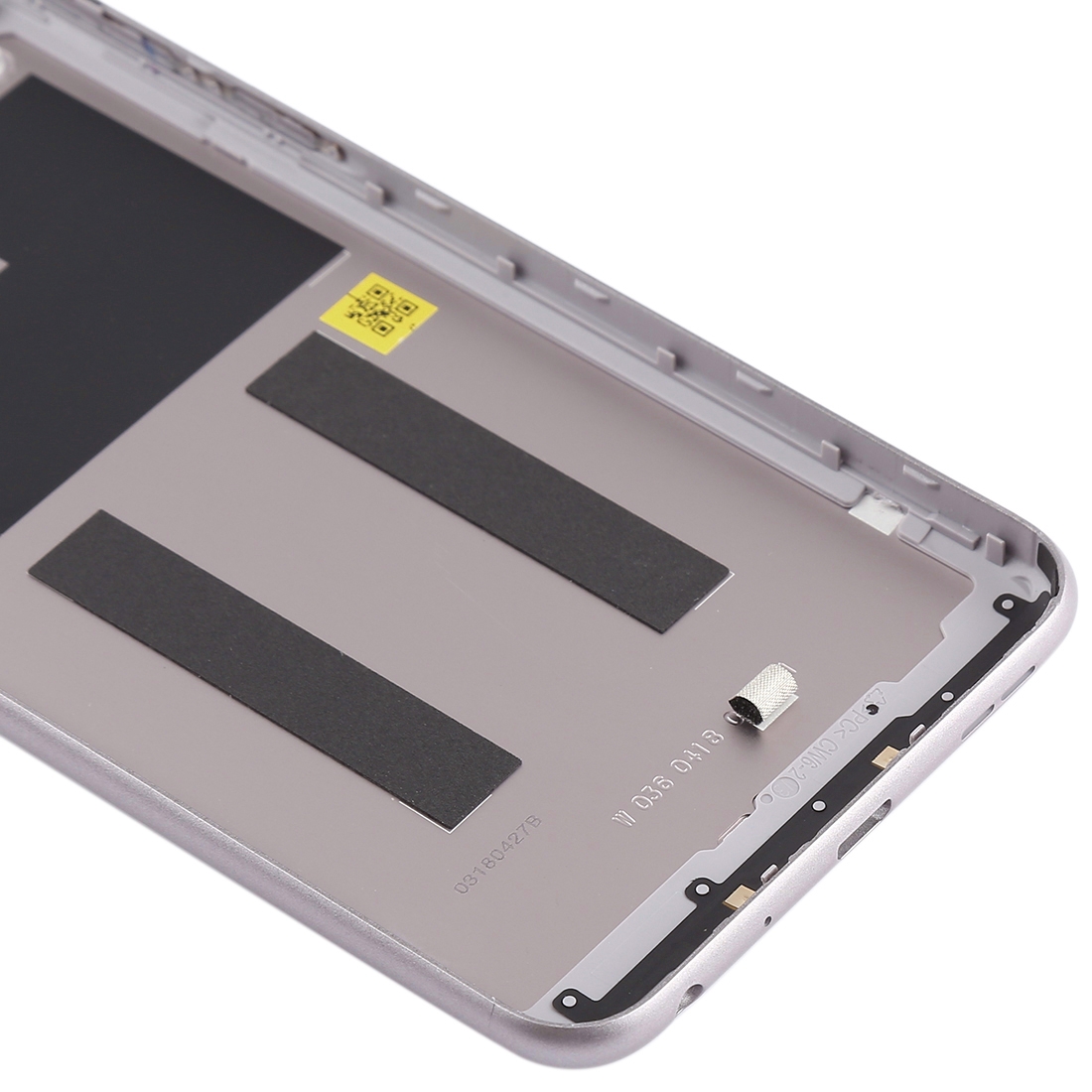Asus Zenfone Max Pro M1 Silver Back Cover Replacement - Image 4