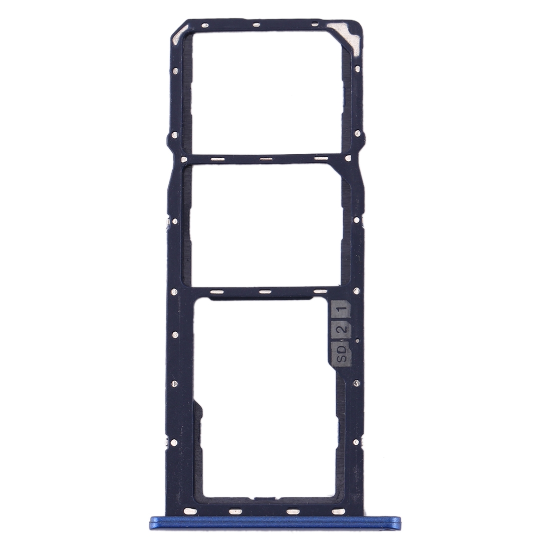 Asus Zenfone Max M2 ZB633KL blue SIM card tray