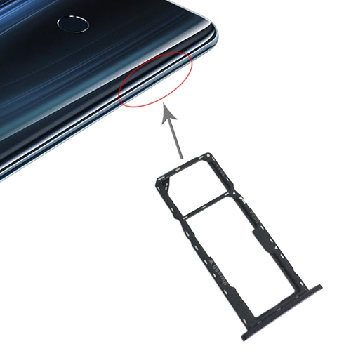 Asus ZenFone Max Pro M2 ZB631KL Black SIM Card Tray Replacement - Image 3