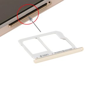 Samsung A3 A3100 SIM card tray gold