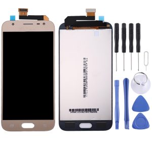Samsung Galaxy J3 2017 J330F screen replacement gold