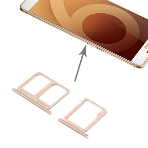 Galaxy C9 Pro SIM card tray gold