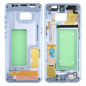 Samsung Galaxy S8 blue middle frame bezel