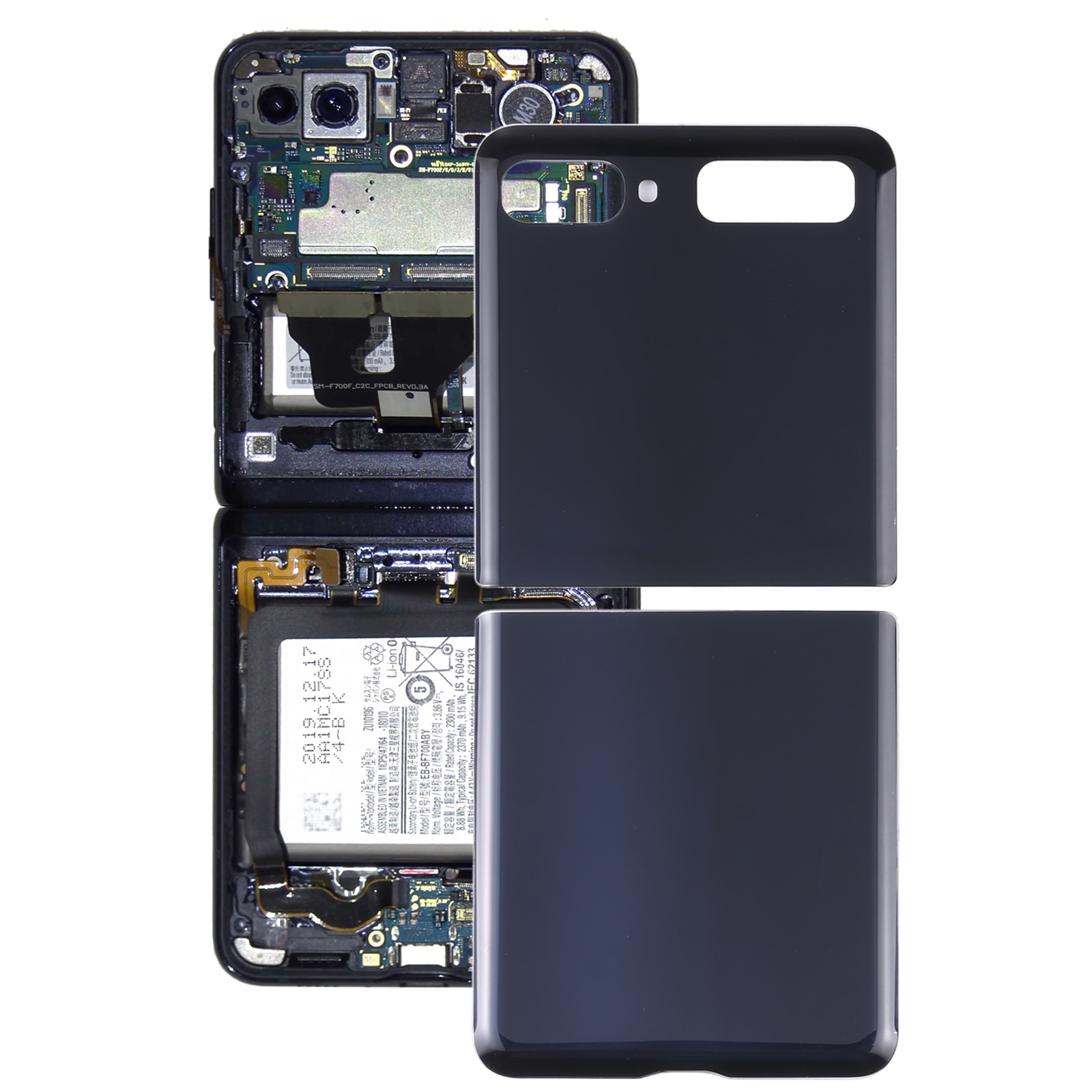 Samsung Galaxy Z Flip F700 back cover replacement