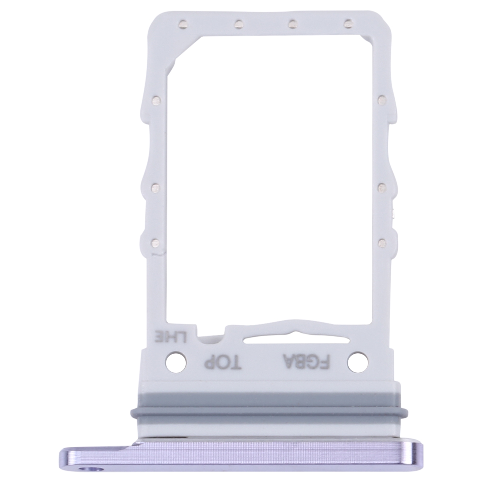 Samsung Galaxy Z Flip4 SIM card tray purple