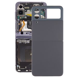 Samsung Galaxy Z Flip4 back cover replacement black