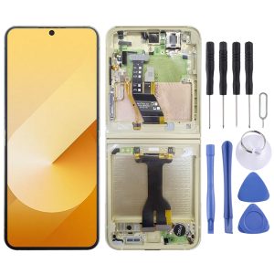 Samsung Galaxy Z Flip6 F741B original LCD screen assembly yellow