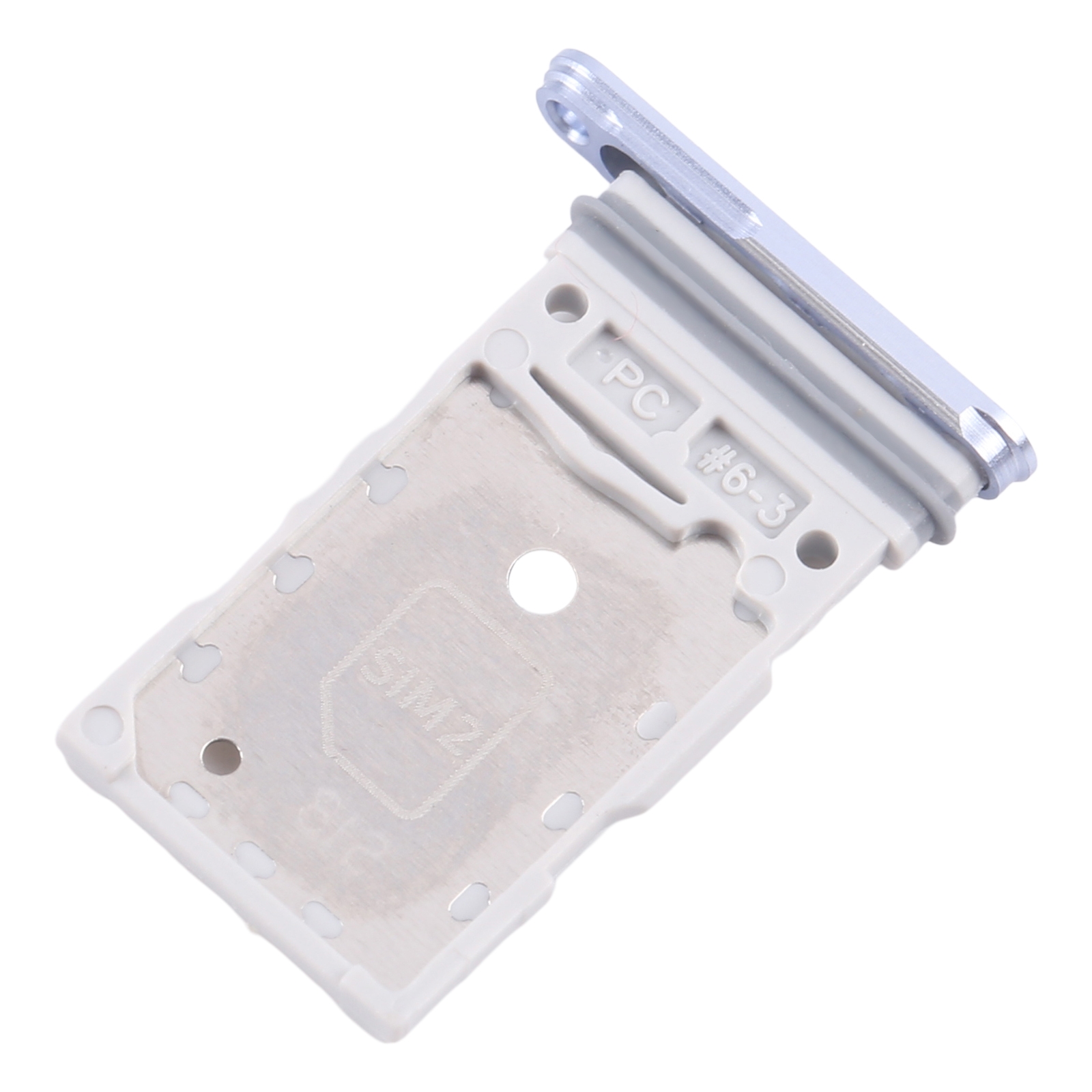 Samsung Galaxy S25 Silver SIM Card Tray Replacement - Image 2