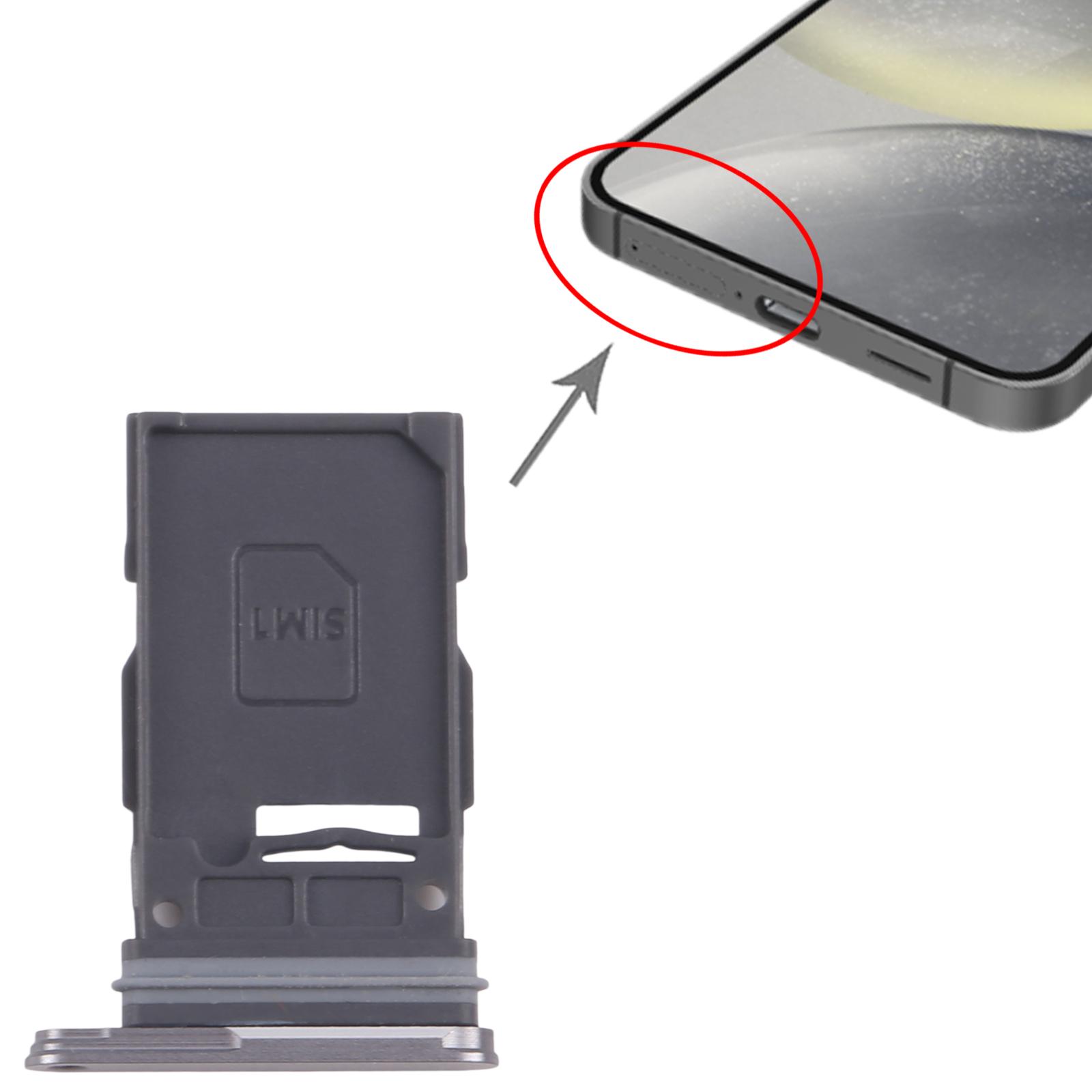 Samsung Galaxy S25 S25+ SM-S931B SM-S936B Grey SIM Card Tray Replacement - Image 3