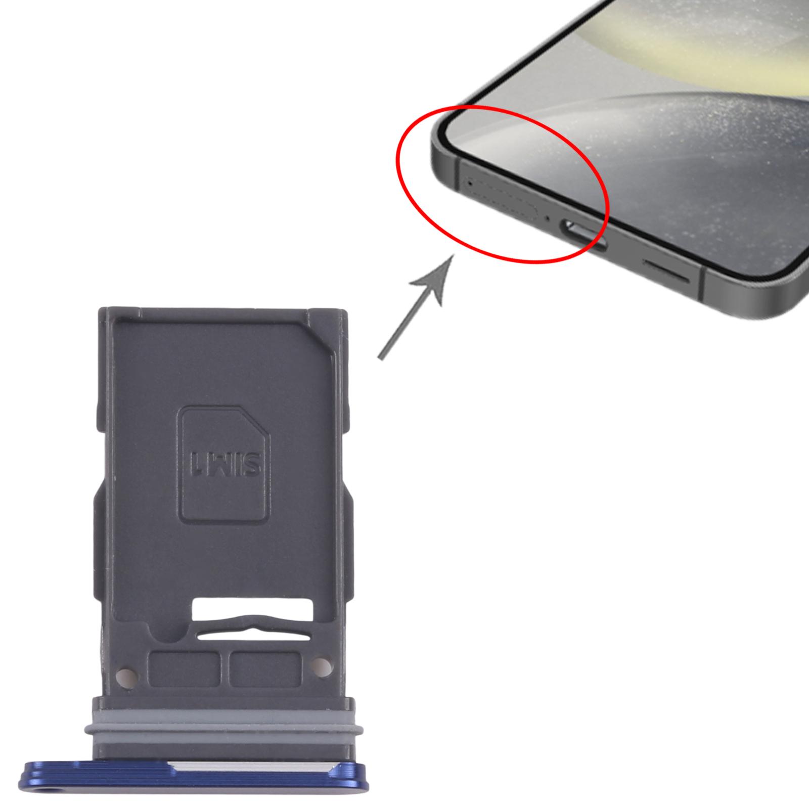Samsung Galaxy S25 S931B Blue SIM Card Tray Replacement - Image 3