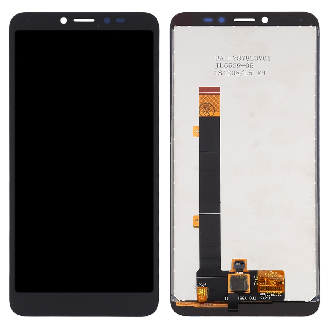 Alcatel 1V 2019 Black LCD Screen Replacement - Image 2