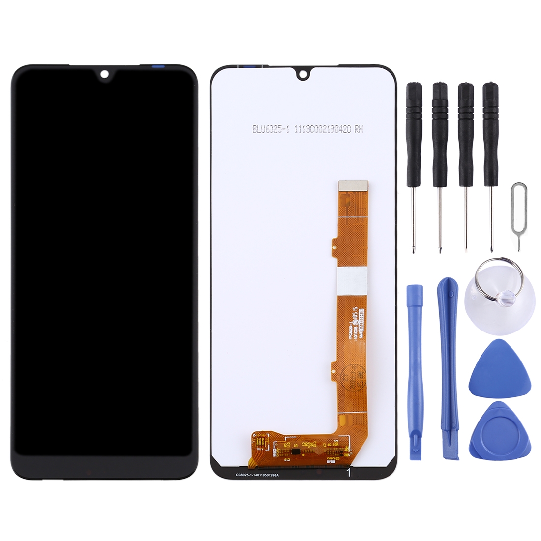 Alcatel 3 2019 LCD screen replacement black
