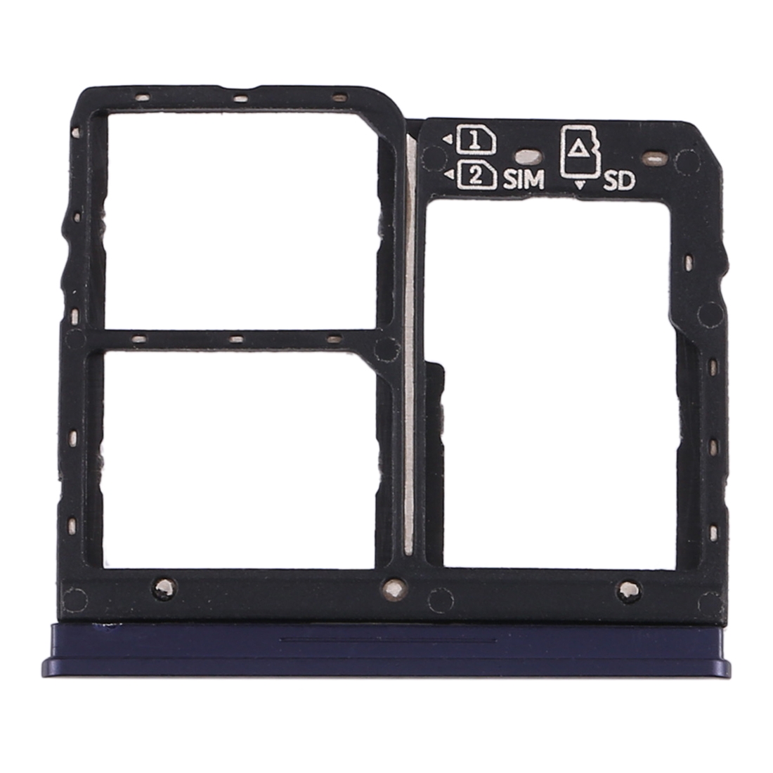 Asus Zenfone Max Plus M1 ZB570TL blue SIM card tray