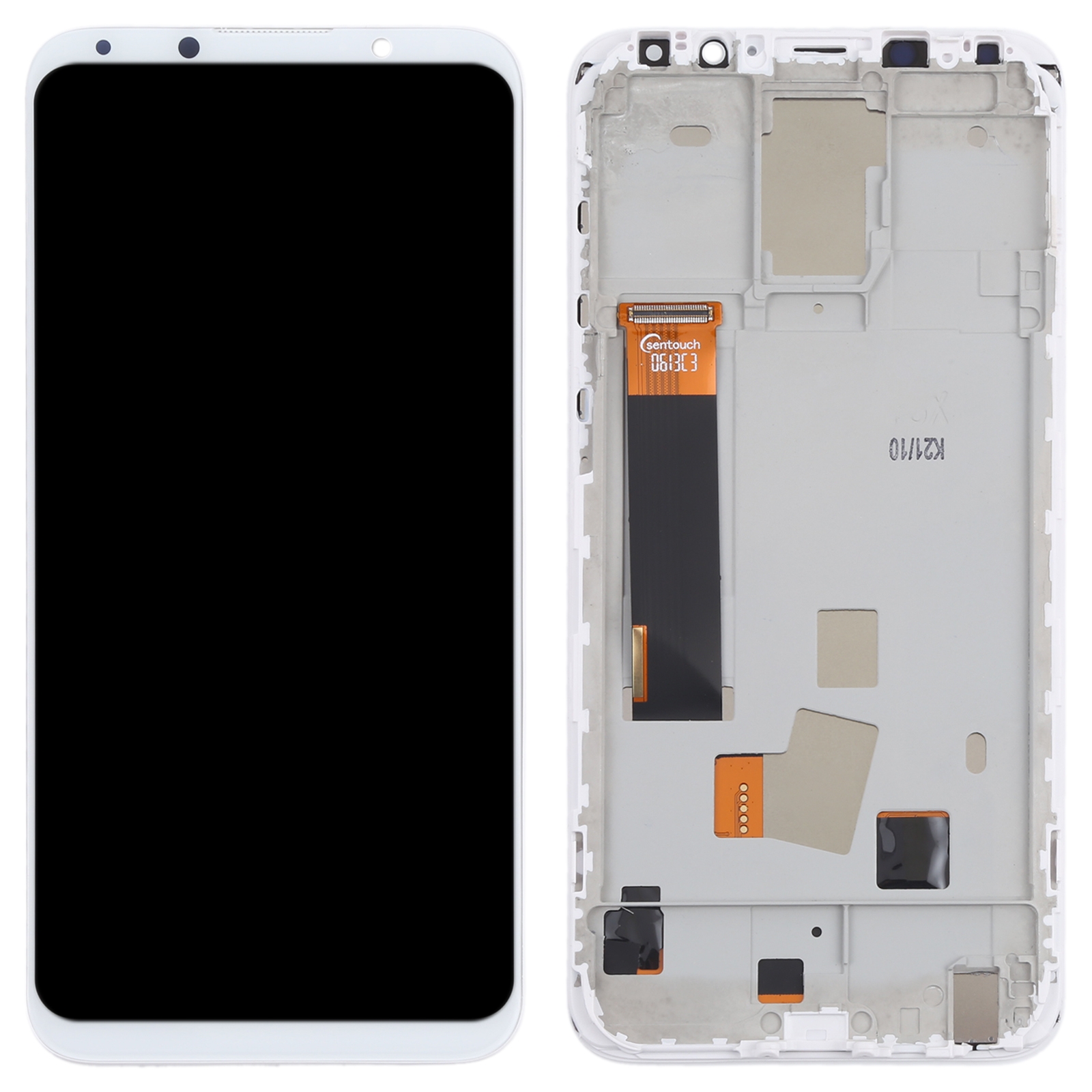 Meizu 16X White LCD Screen Replacement - Image 2