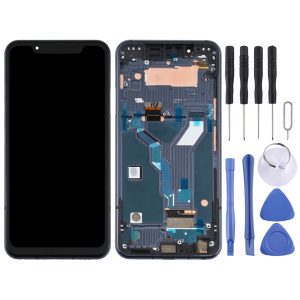 LG G8s ThinQ LMG810 LCD screen replacement black