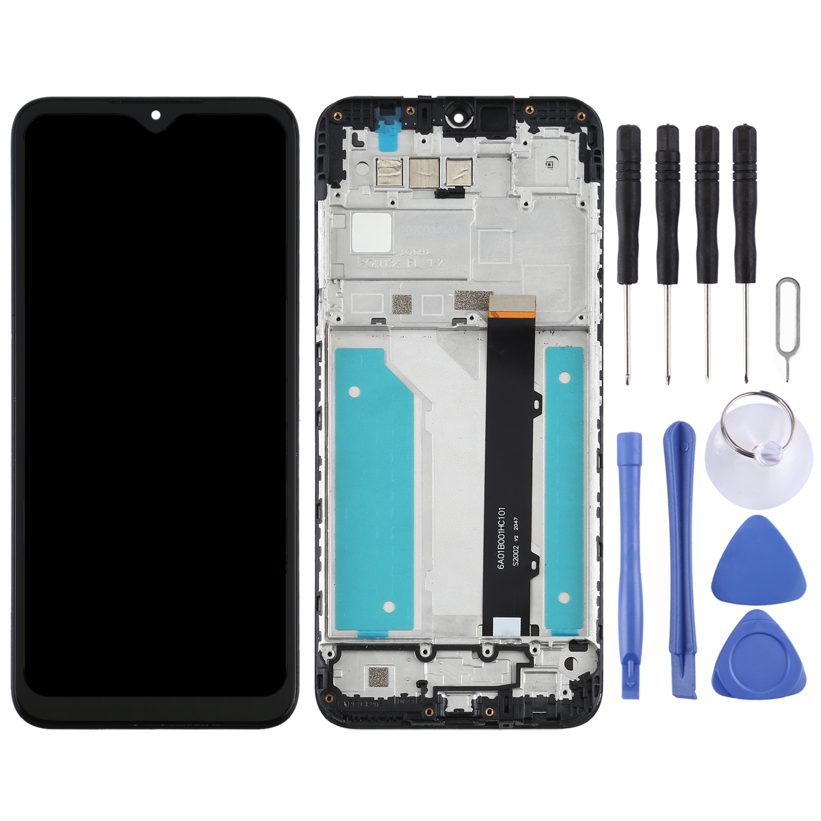 LG K41s screen replacement black