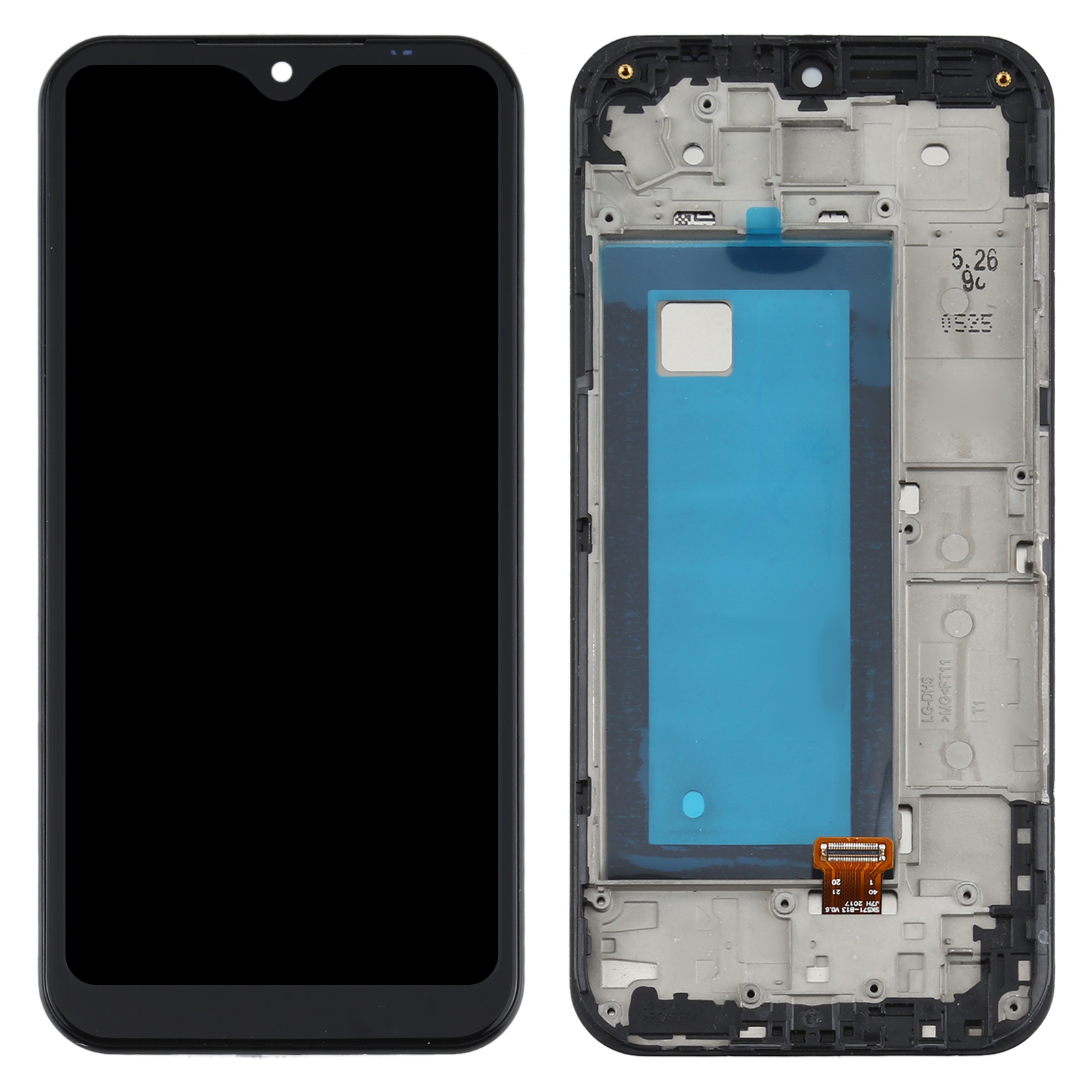 LG K31 LM-K300Q Black TFT LCD Screen Replacement - Image 2