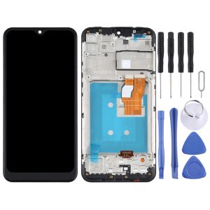 LG K22 screen replacement black