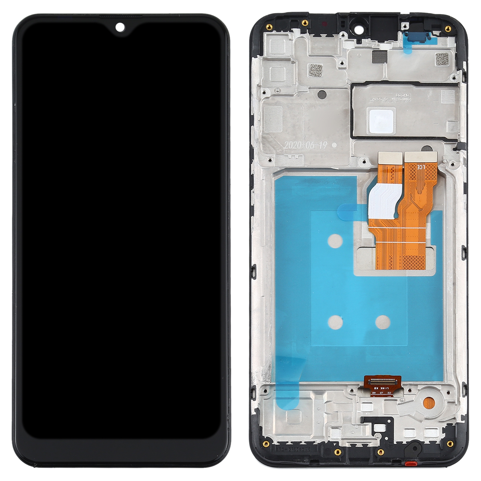 LG K22 LMK200Z LMK200E LMK200B LM-K200 Black Screen Replacement - Image 2