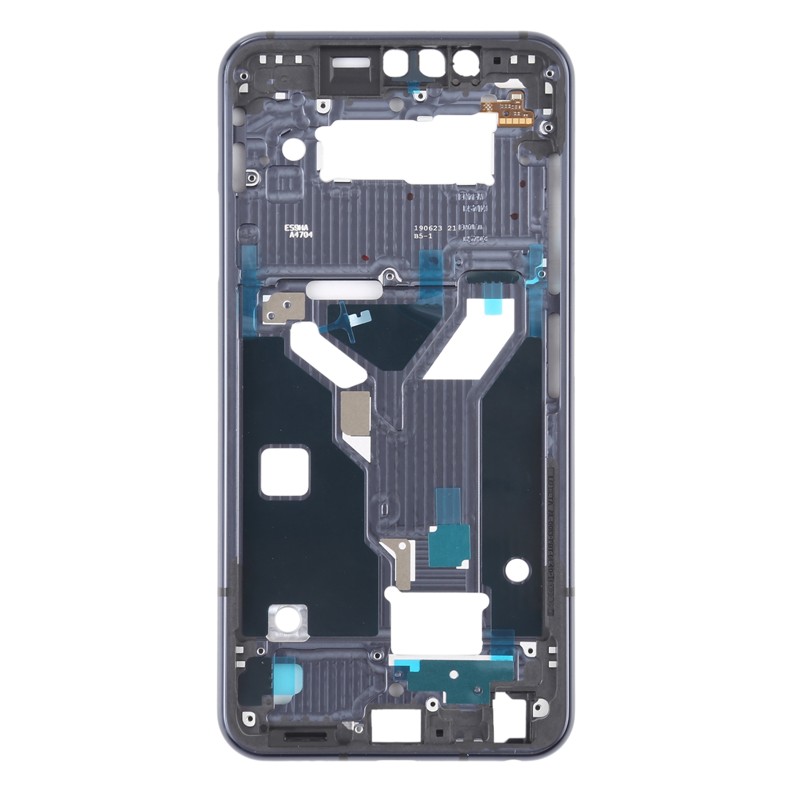 LG G8s ThinQ front housing replacement black