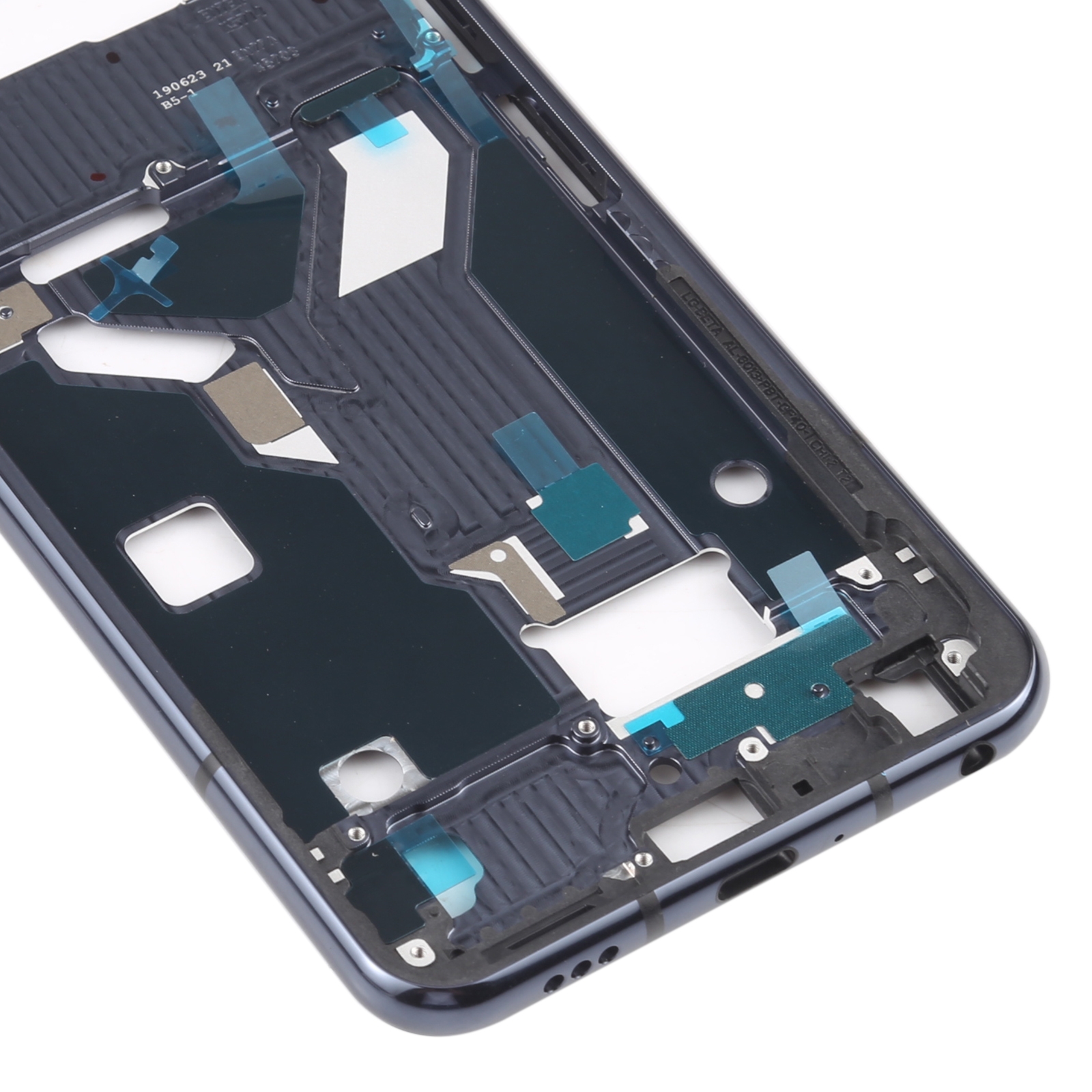 LG G8s ThinQ Black Front Housing LCD Frame Bezel Plate Replacement - Image 4