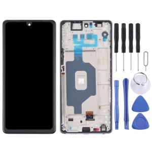 LG Stylo 6 LCD screen replacement silver