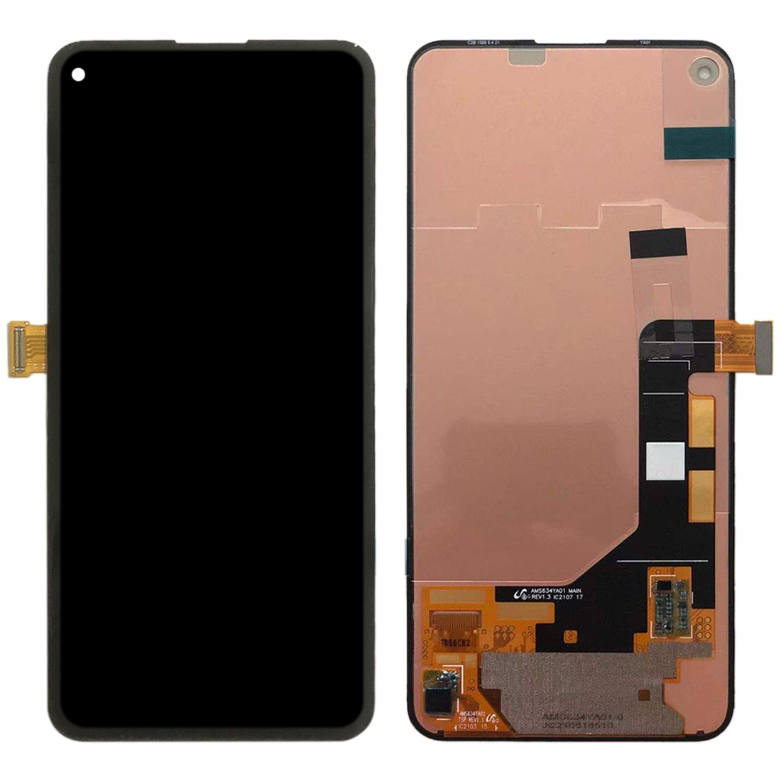 Google Pixel 5A 5G Black LCD Screen Replacement - Image 2
