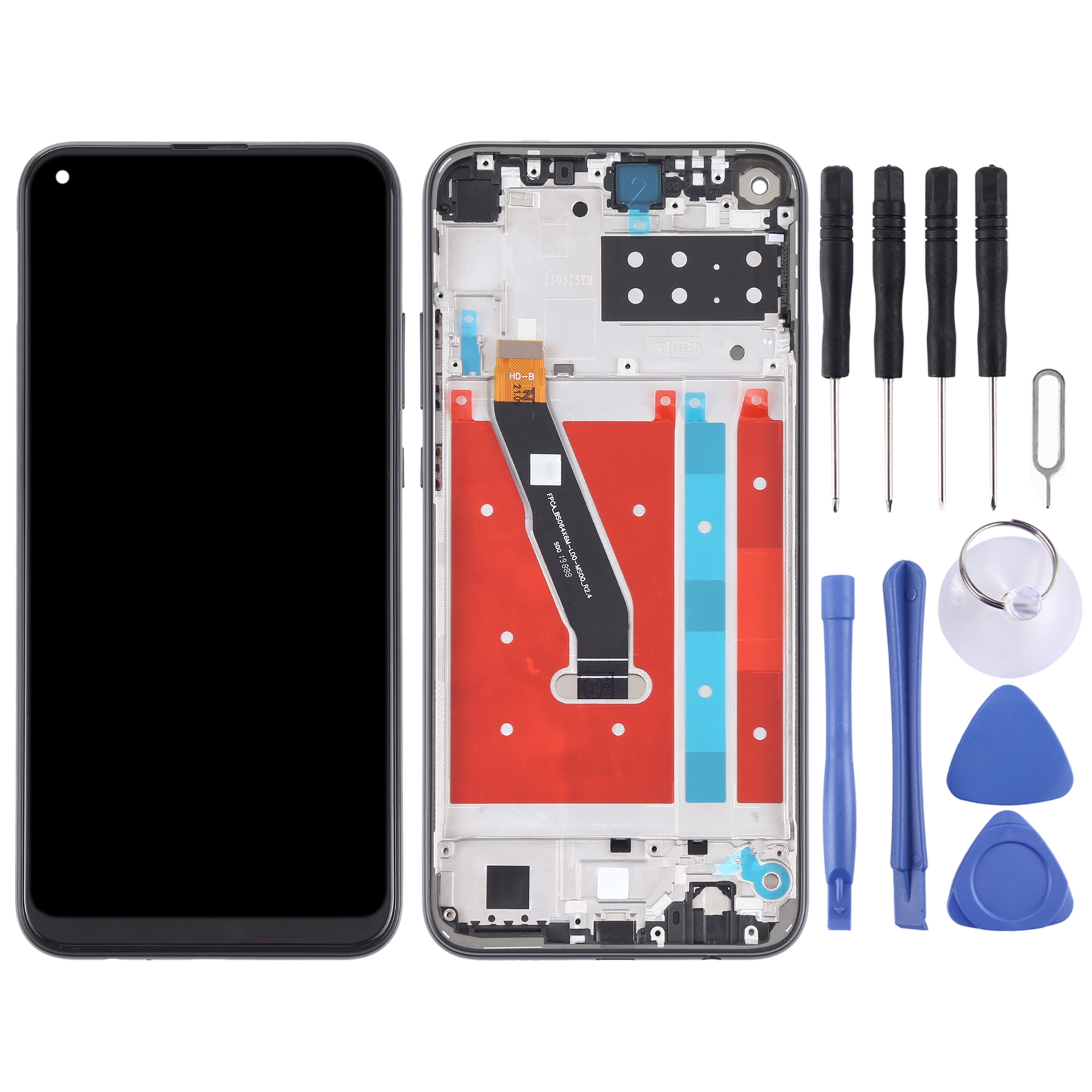 Honor Play 4T LCD screen replacement black