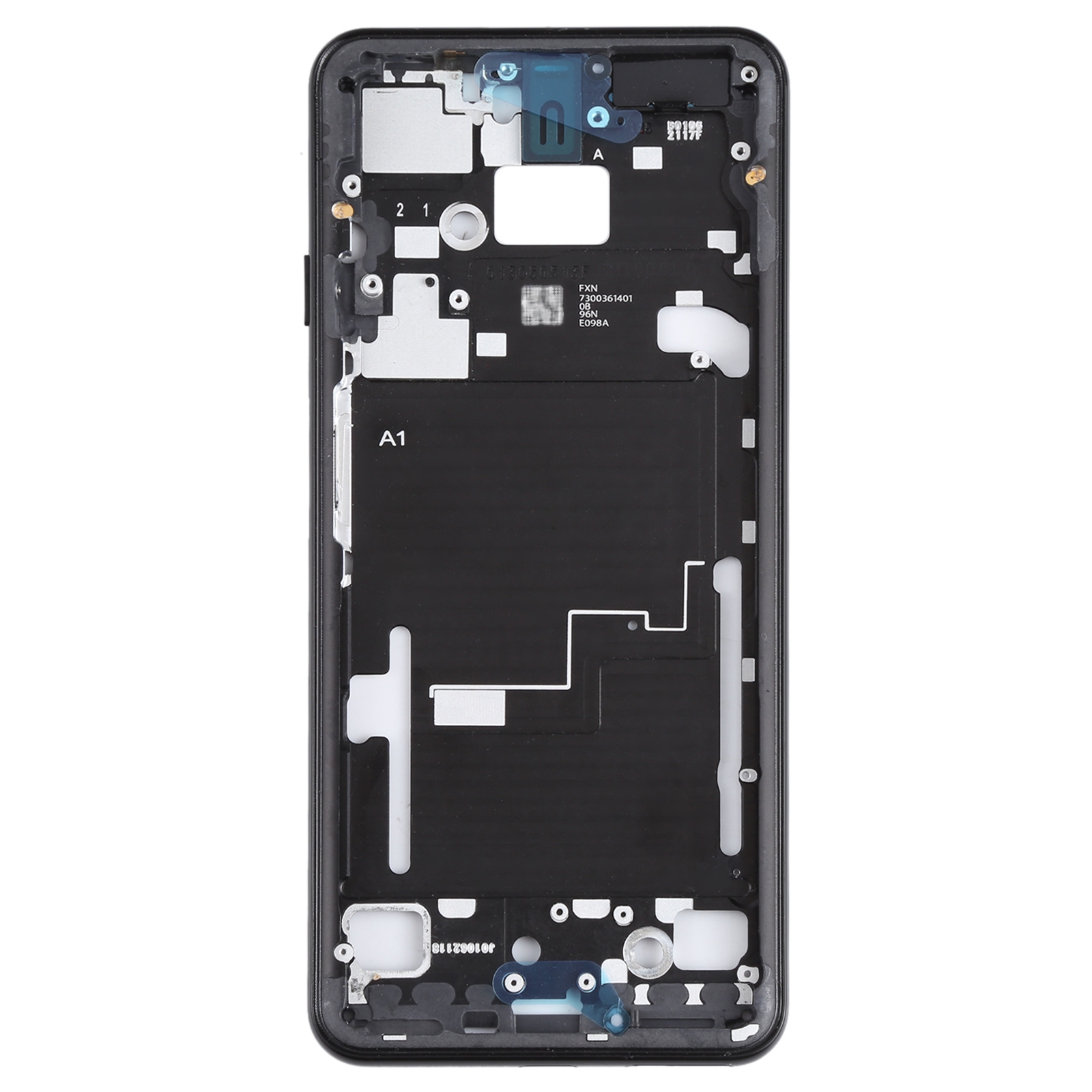 Google Pixel 3 black middle frame bezel replacement