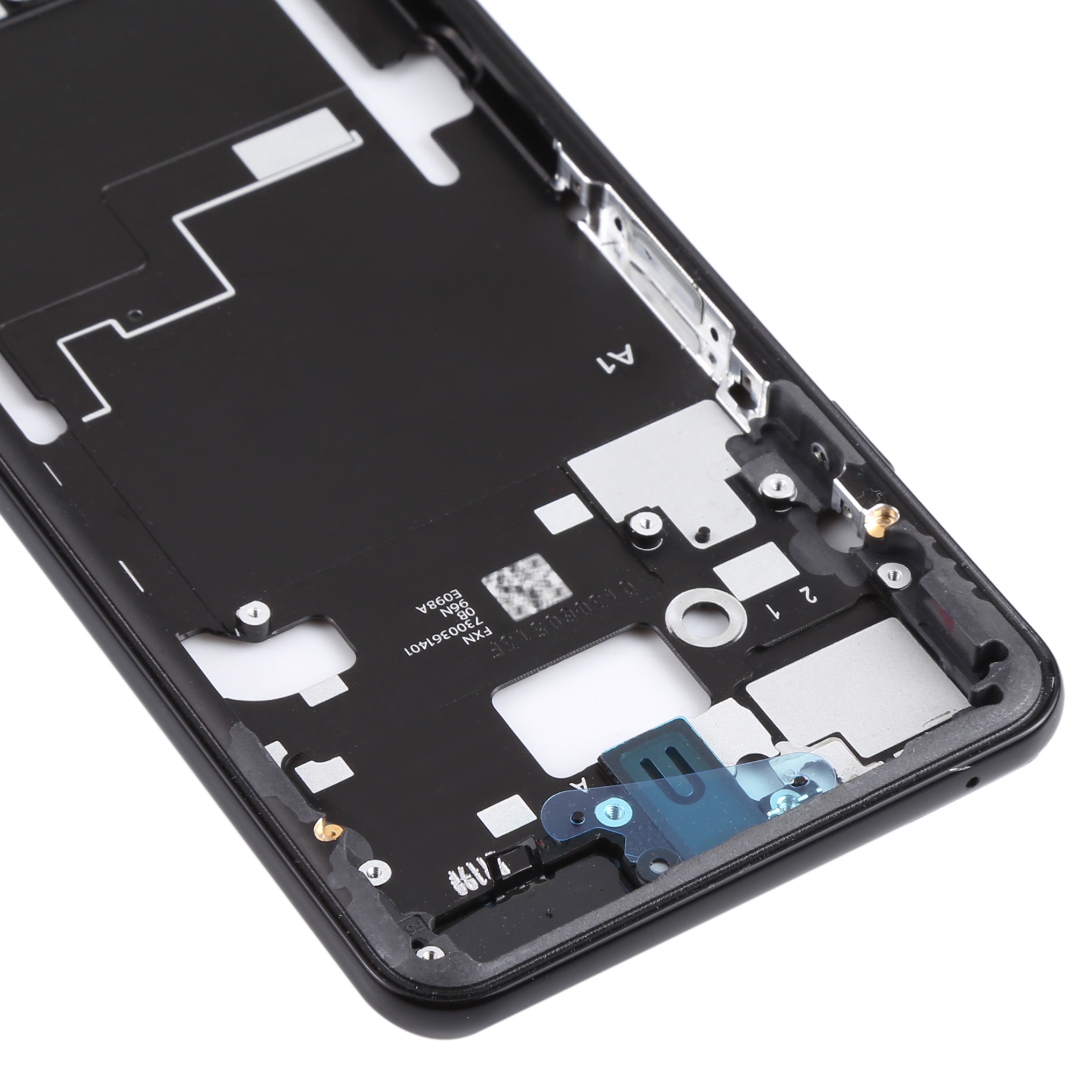 Google Pixel 3 Black Middle Frame Bezel Replacement - Image 3