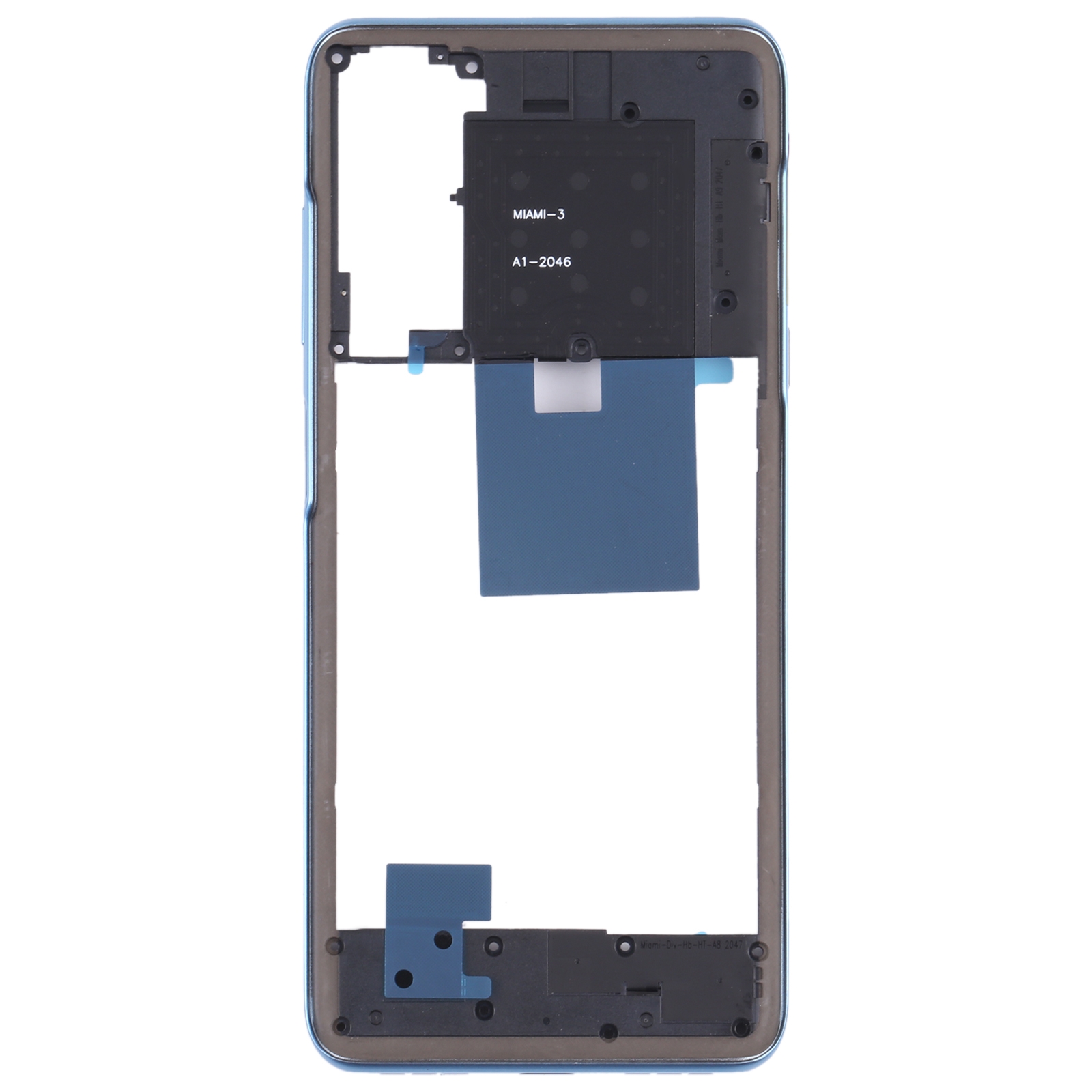 TCL 20S Blue Middle Frame Bezel Plate Replacement - Image 2