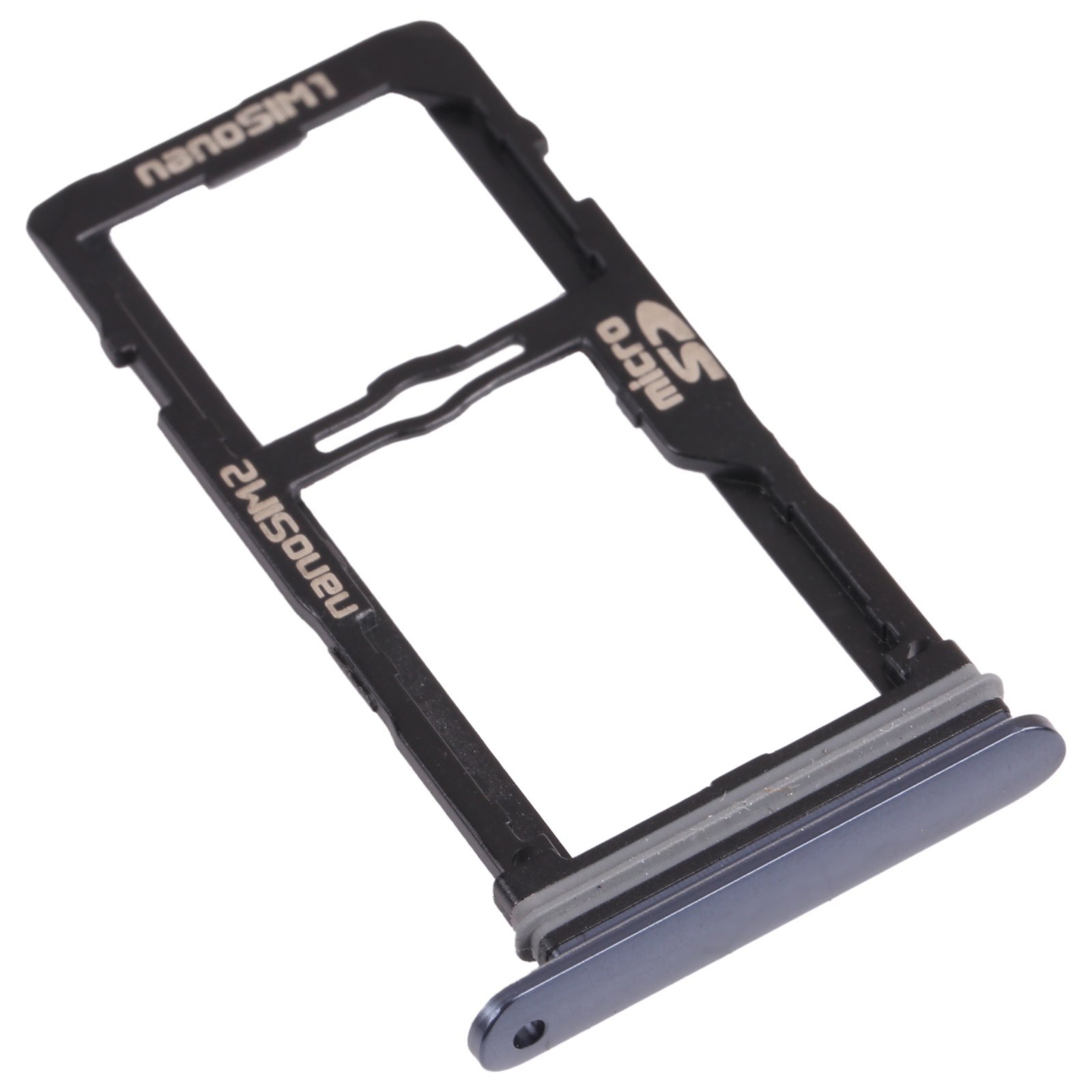 LG G8S ThinQ LMG810 SIM card tray black