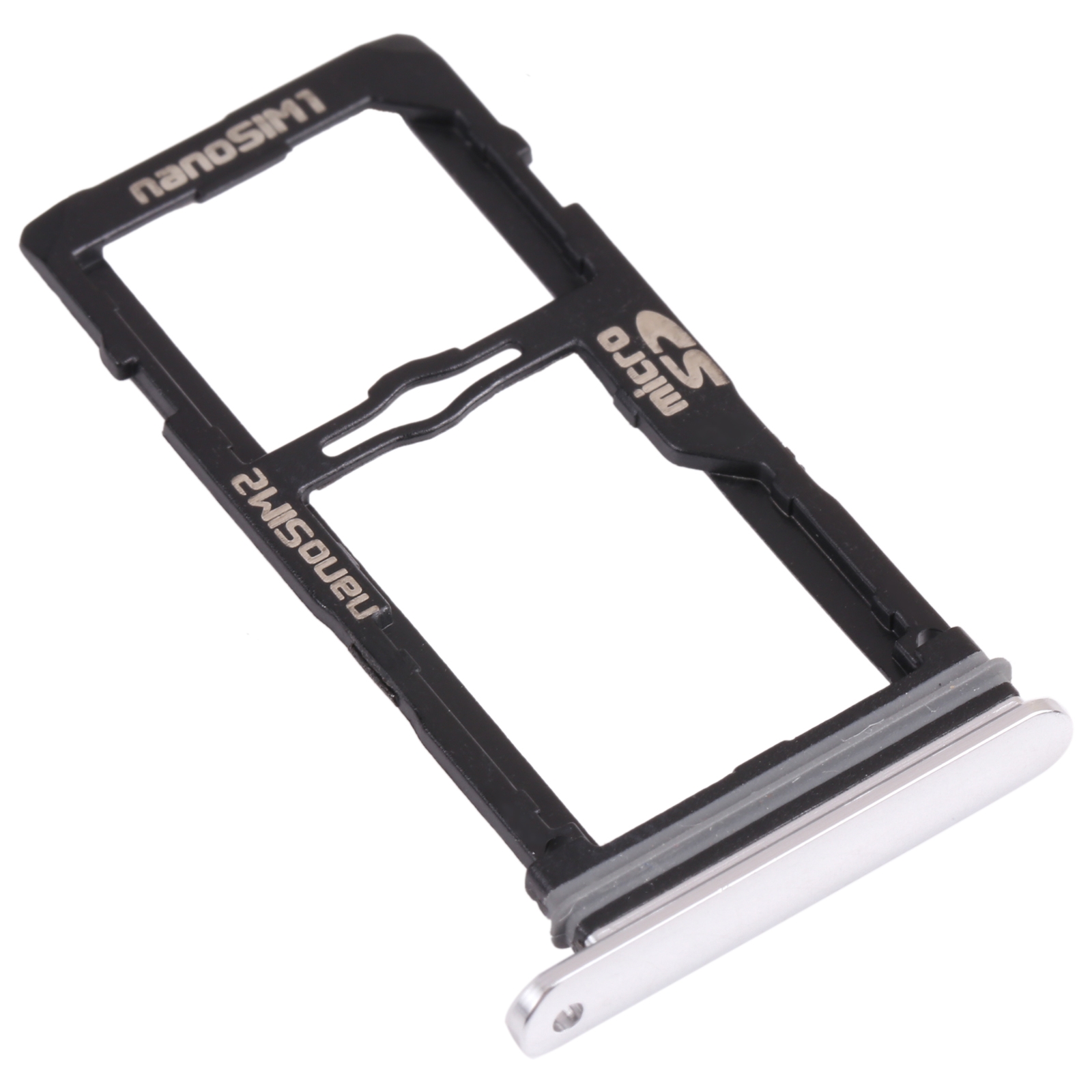 LG G8S ThinQ SIM card tray silver