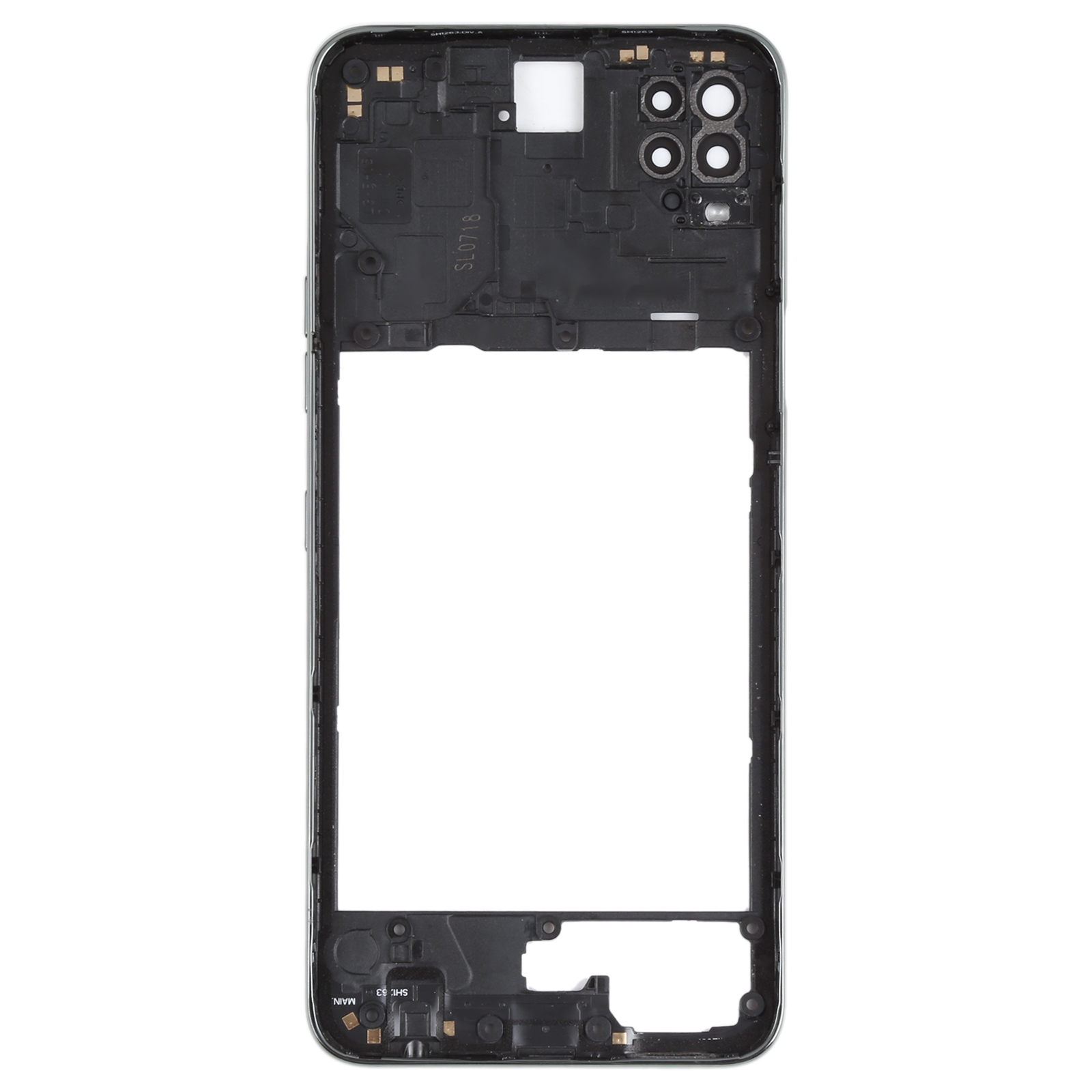 LG K42 Grey Middle Frame Bezel Plate Replacement - Image 2