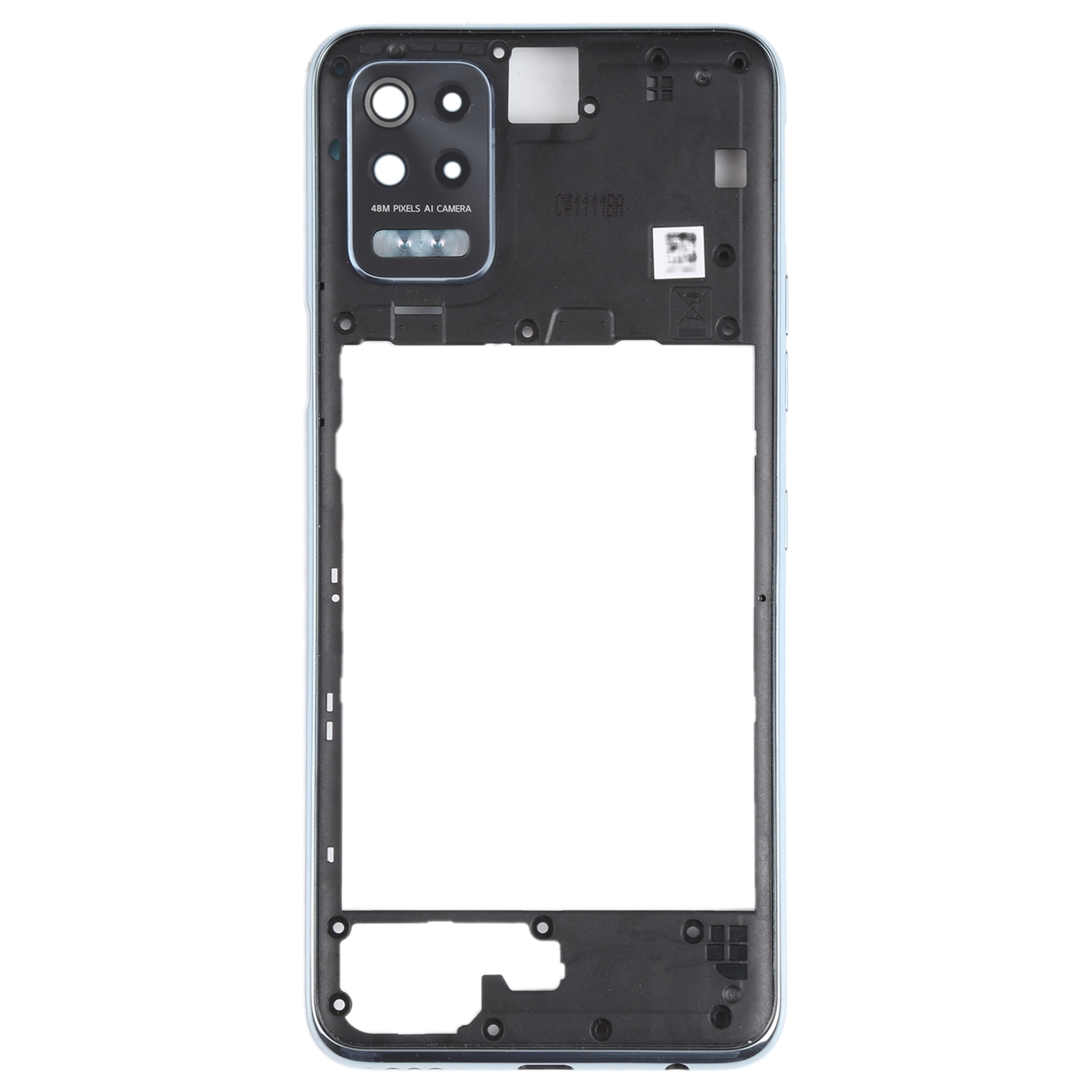 LG Q52 K62 green middle frame bezel replacement