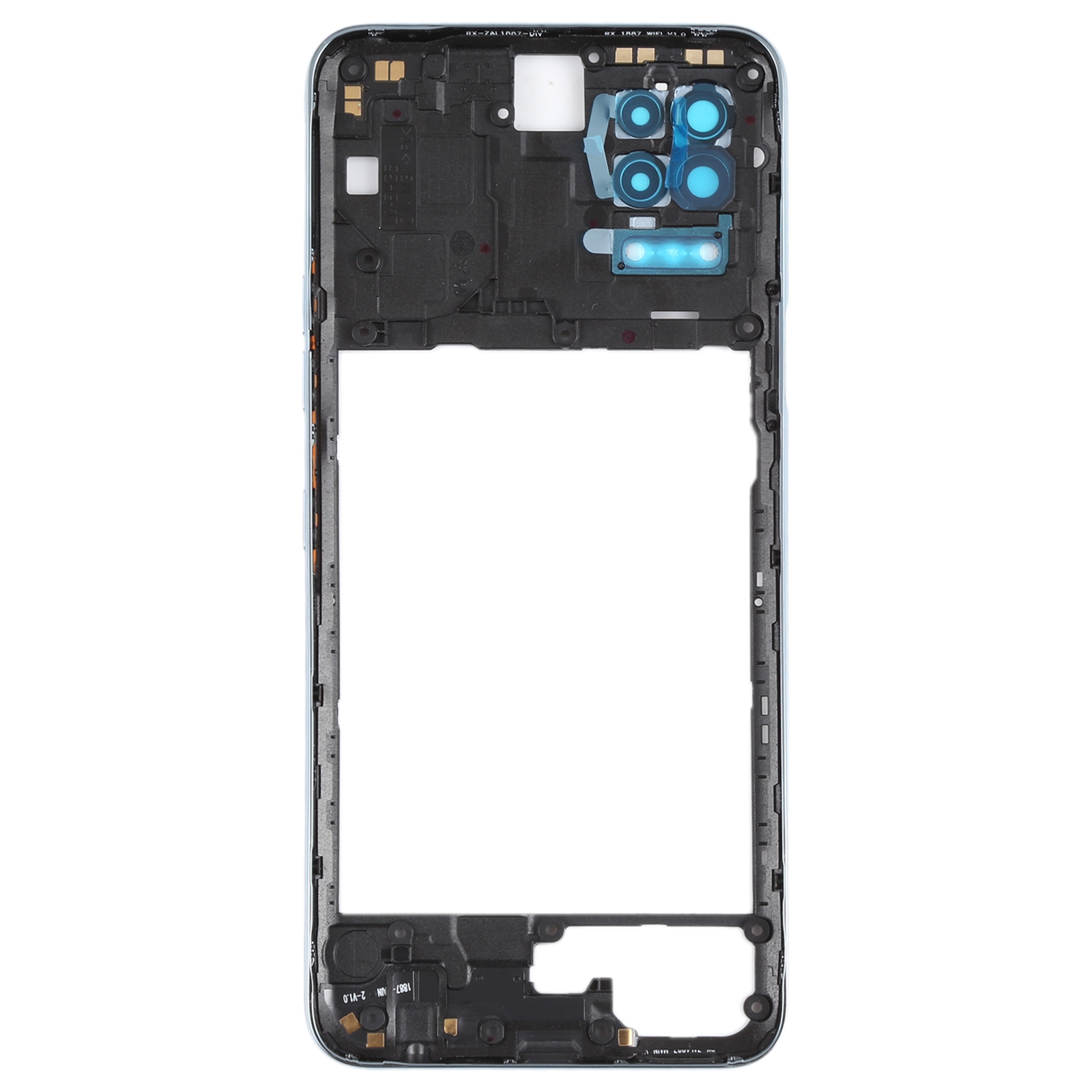 LG Q52 K62 Green Middle Frame Bezel Replacement - Image 2