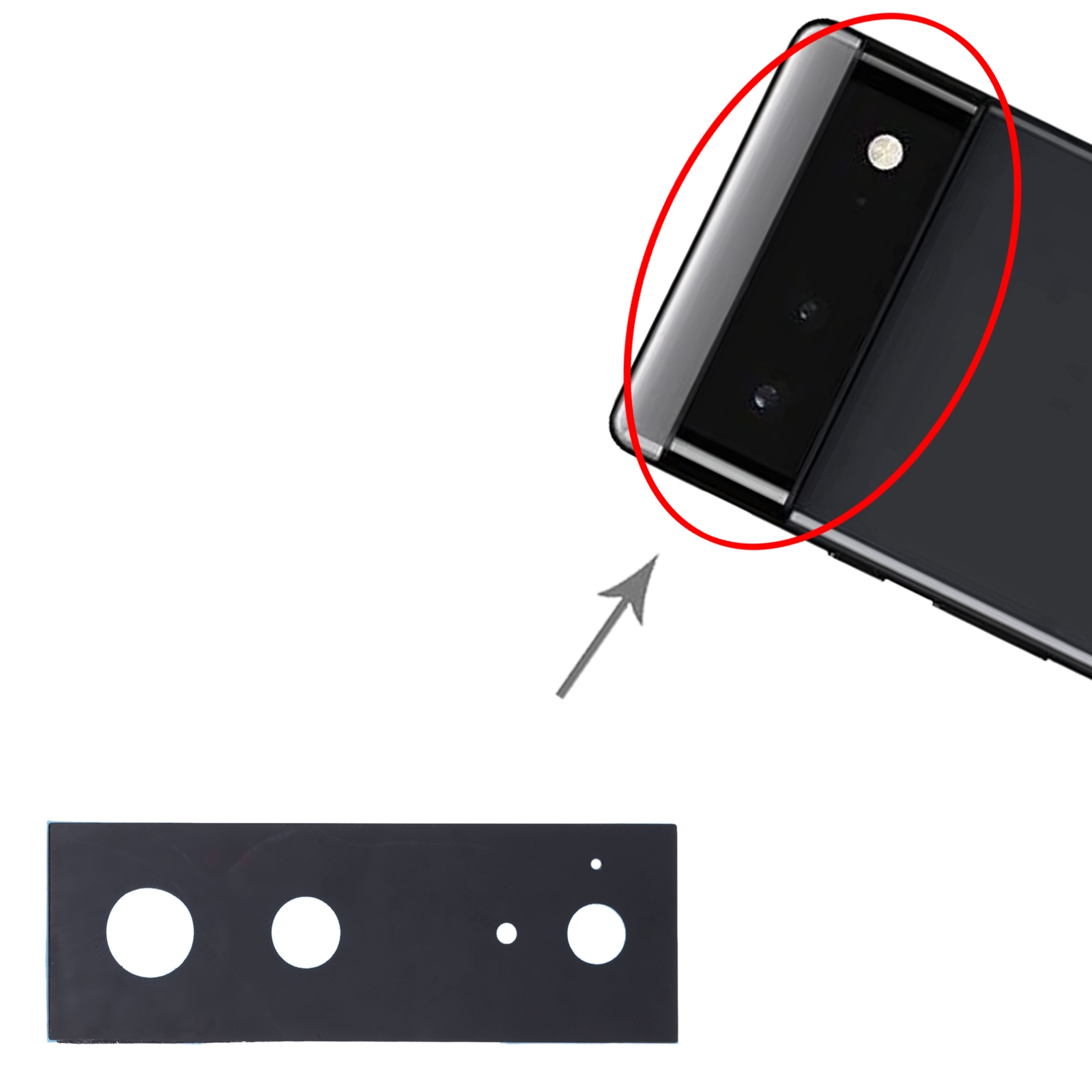Google Pixel 6 Back Camera Lens Replacement - Image 3