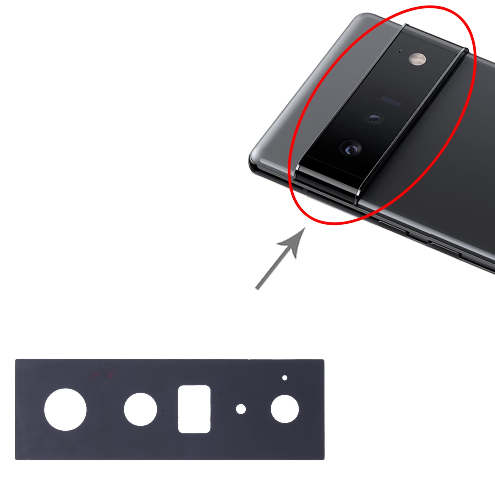 Google Pixel 6 Pro Back Camera Lens Replacement - Image 3