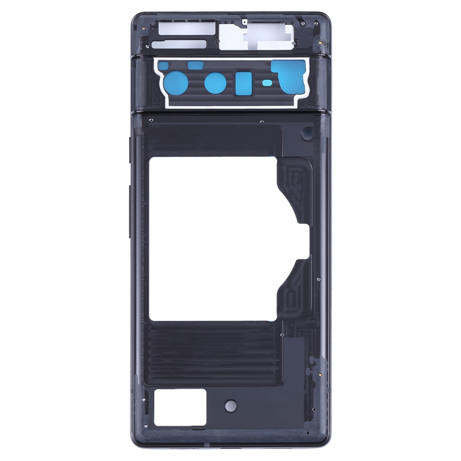 Google Pixel 6 Pro Black Middle Frame Bezel Replacement - Image 2
