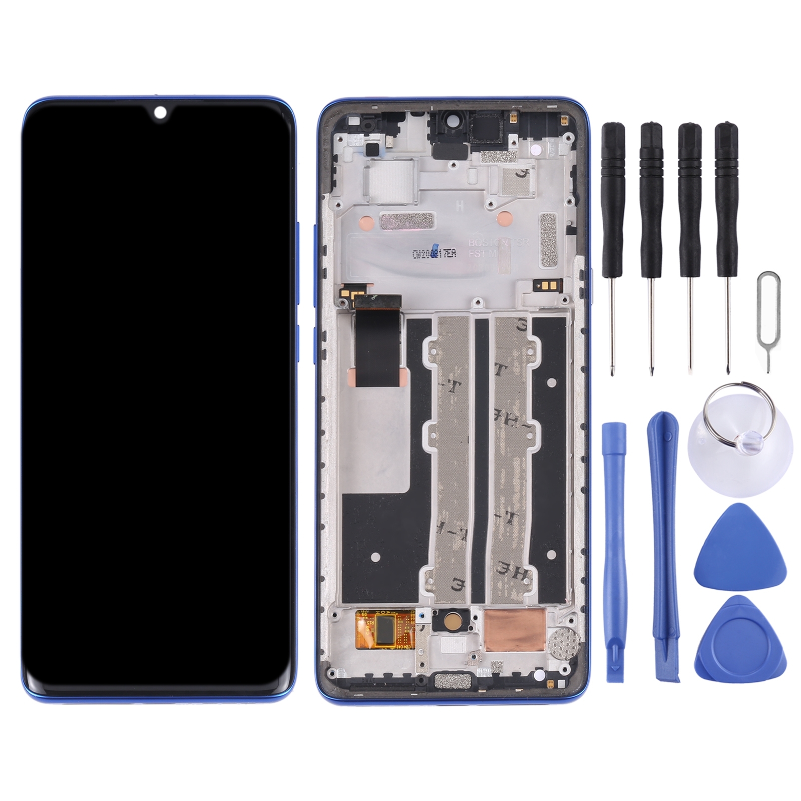 TCL 10 Plus LCD screen replacement blue