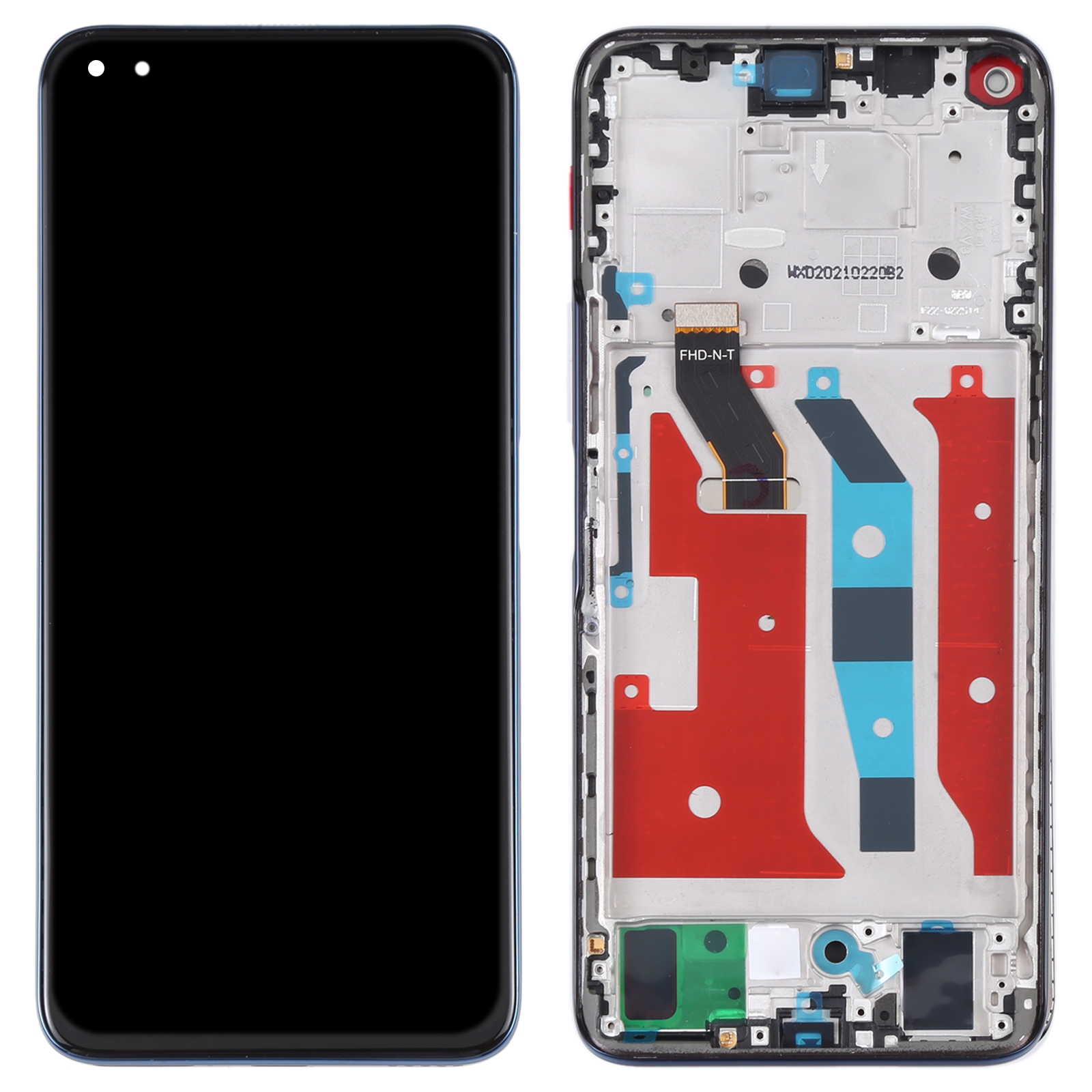 Honor X20 LCD screen replacement blue