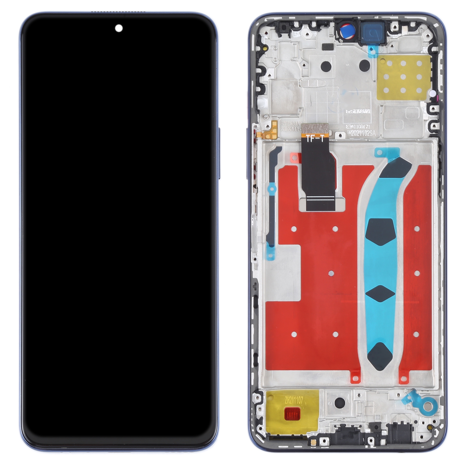 Honor X8 LCD screen replacement blue