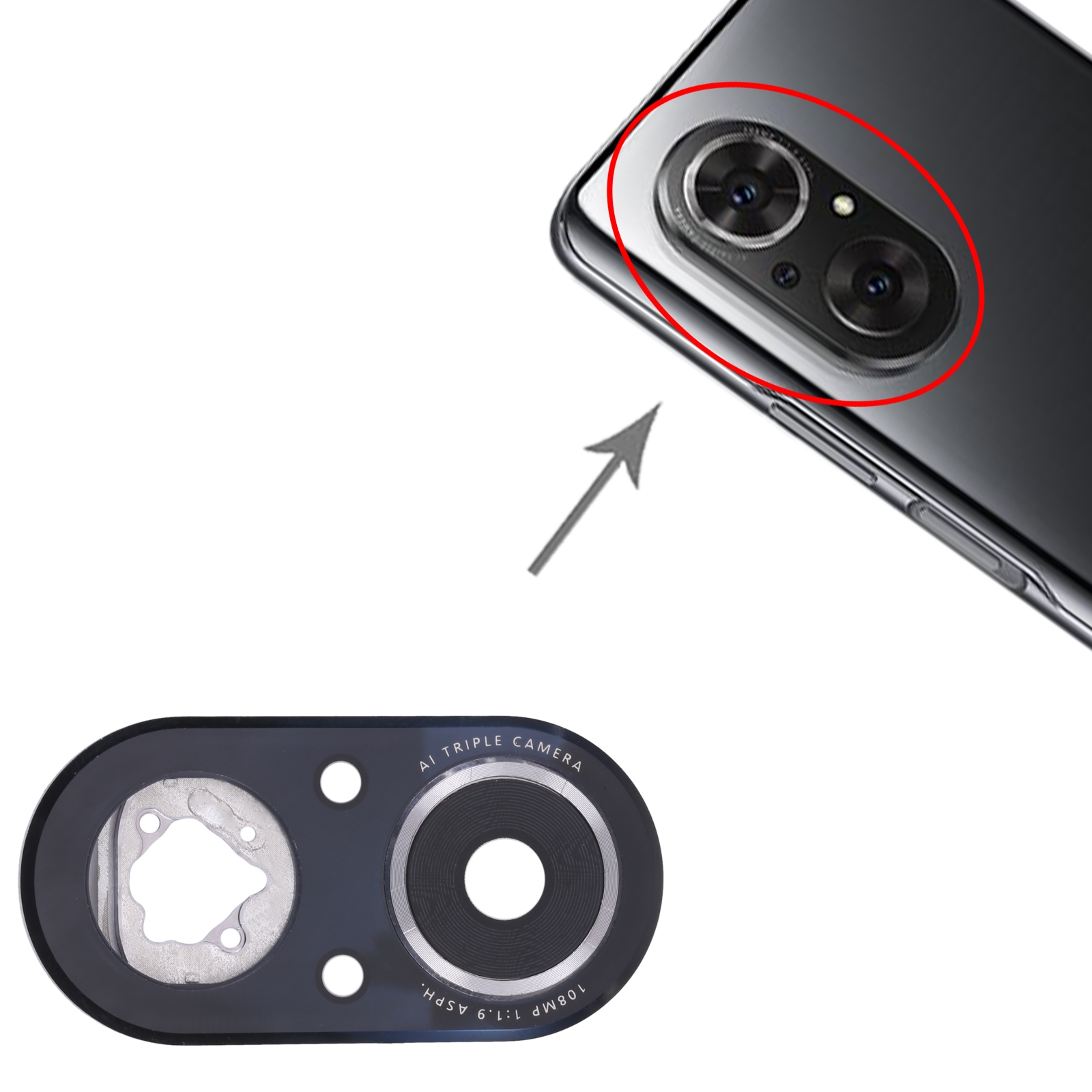 Honor 50 SE Camera Lens Cover Replacement - Image 3