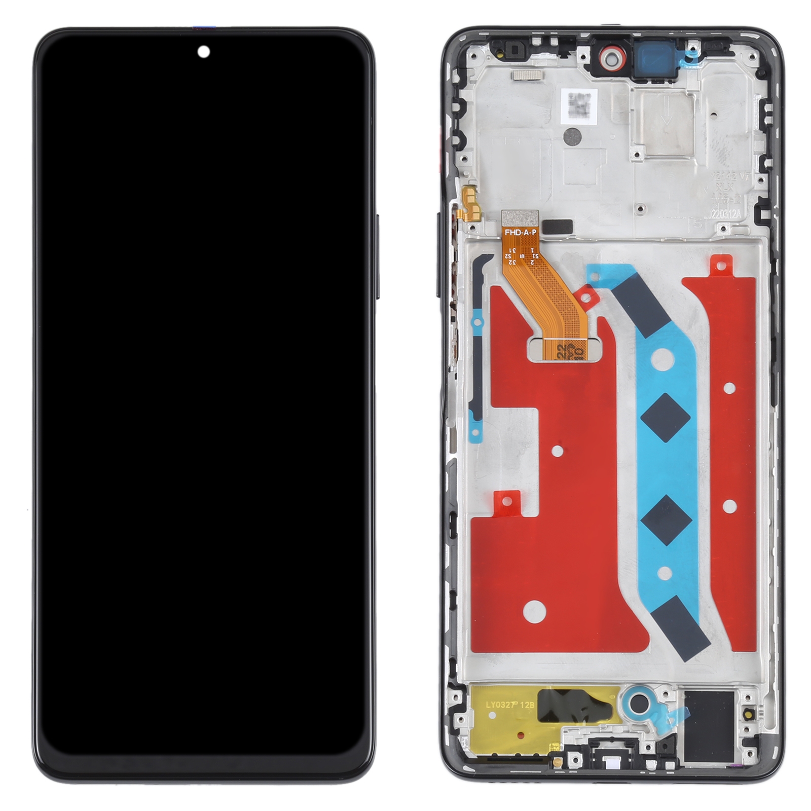 Honor X30 LCD screen replacement black