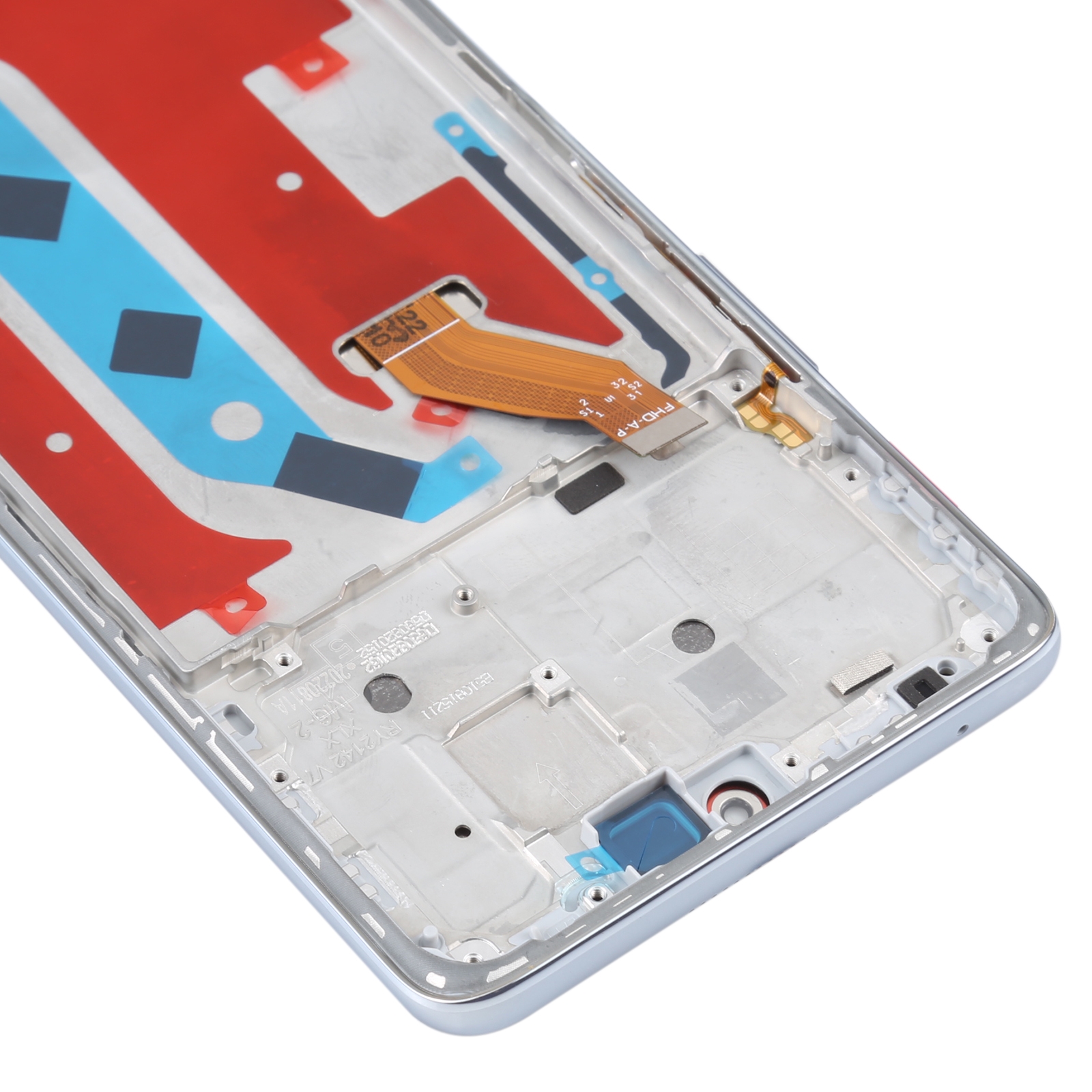 Honor X30 Silver LCD Screen Digitizer Frame Replacement - Image 3