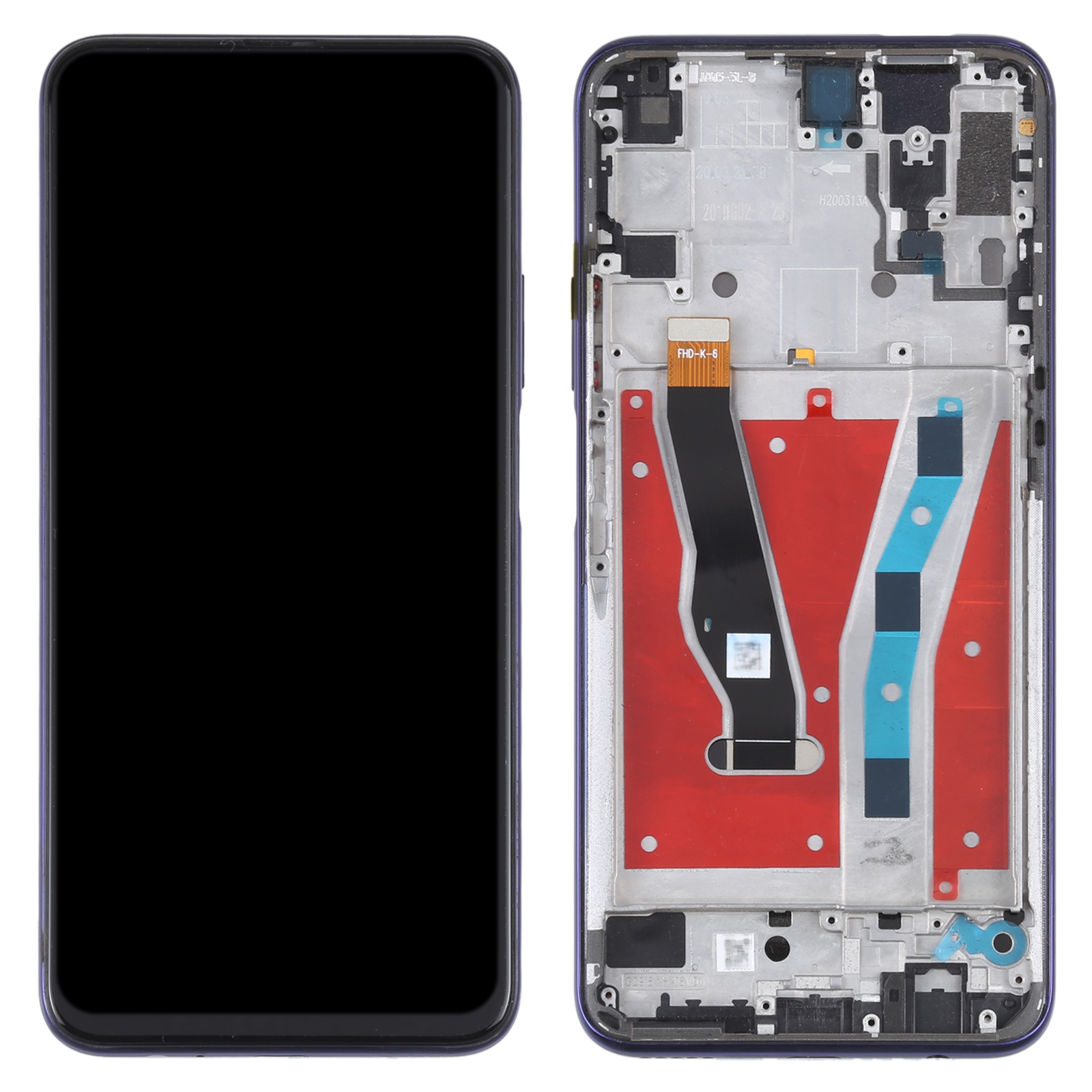Honor 9X Pro LCD screen replacement purple