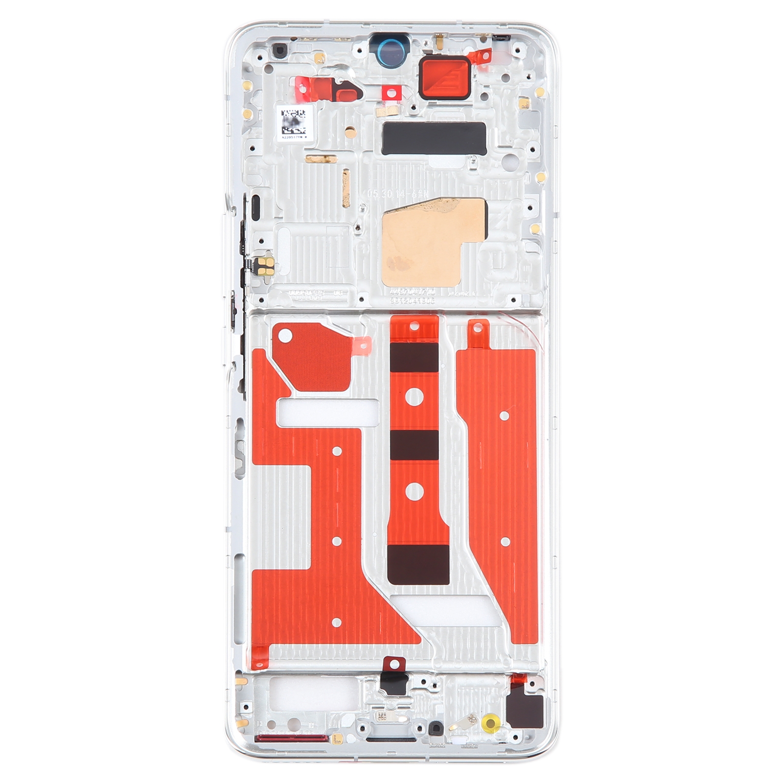 Honor Magic4 silver front frame bezel plate