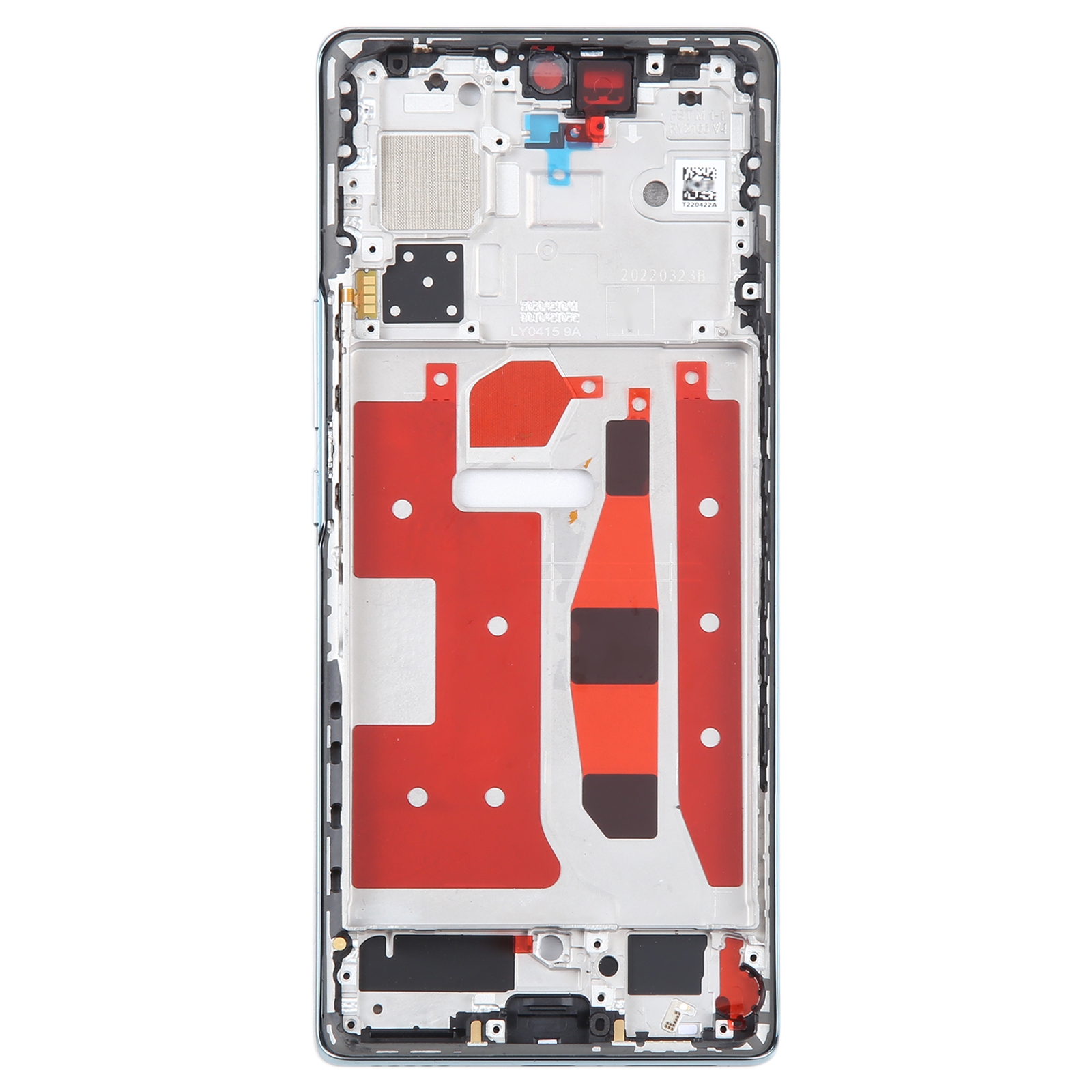 Honor 70 front housing frame bezel green
